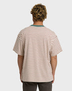 Baxter Crew Short Sleeve T-Shirt - Oatmeal