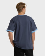 Spec Ringer Short Sleeve T-Shirt - Vintage Navy