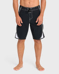 Dbah Bio Wave Pro 21 Boardshorts - Black/White - Black/White