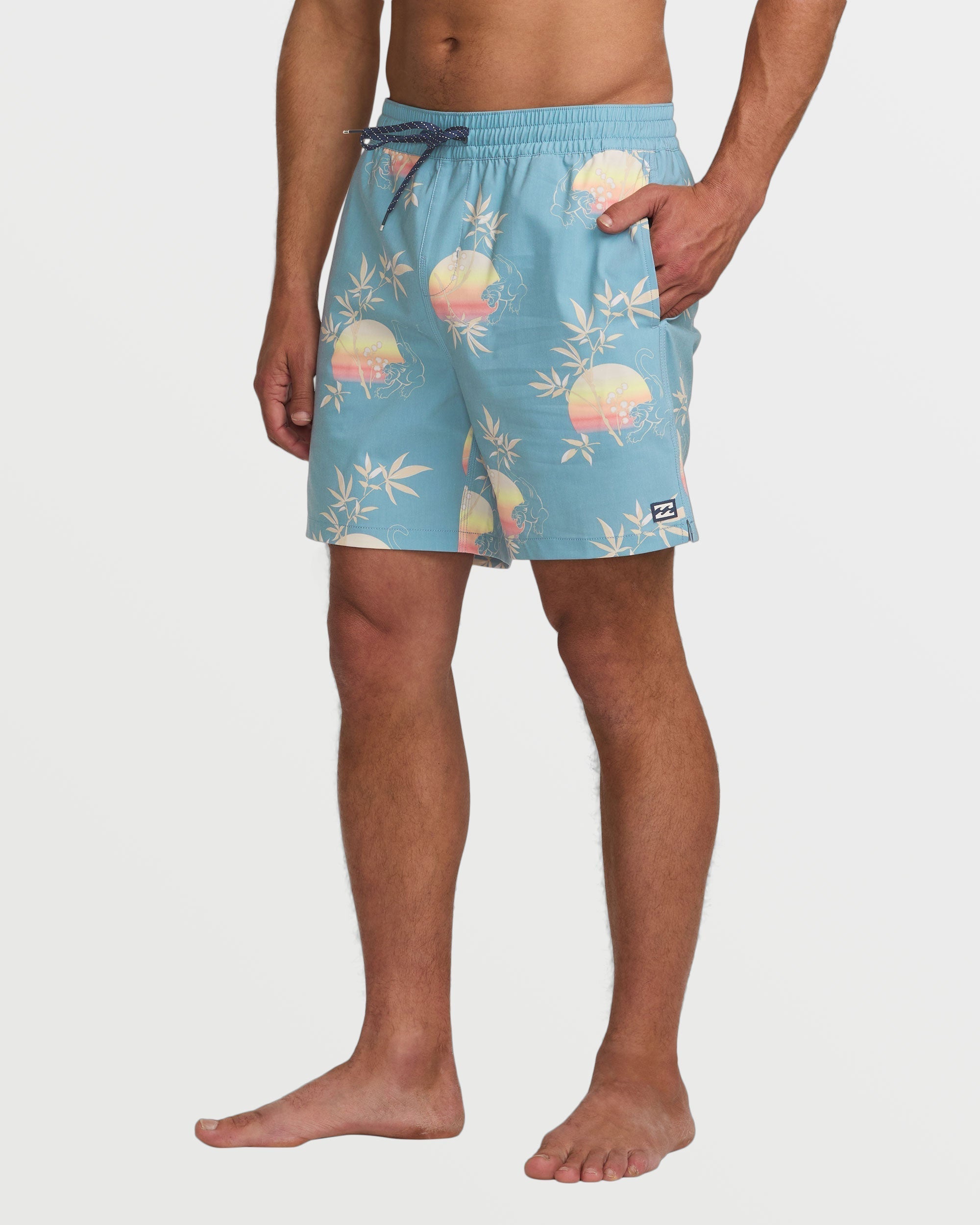 Good Times Layback 16 Trunks - Washed Blue