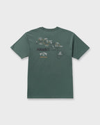 Surf Tour Hi Premium Short Sleeve T-Shirt - Dark Slate