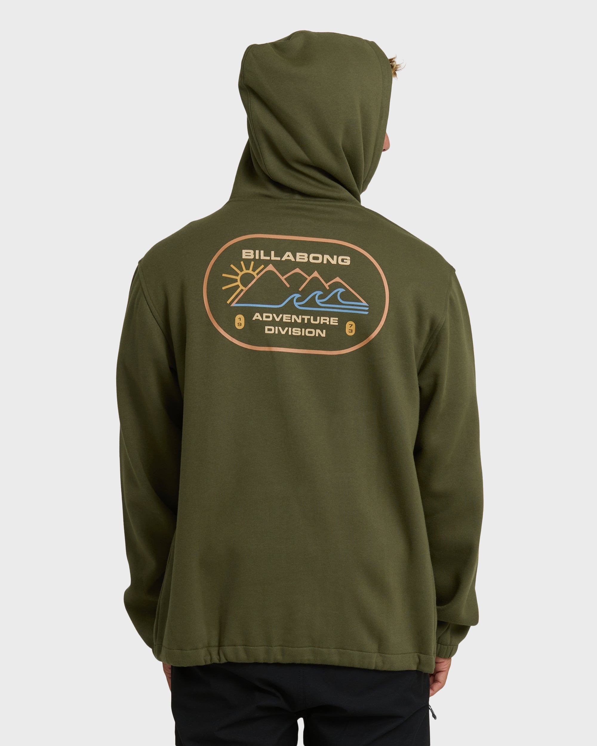 A/Div Compass Pullover Hoodie - Winter Moss