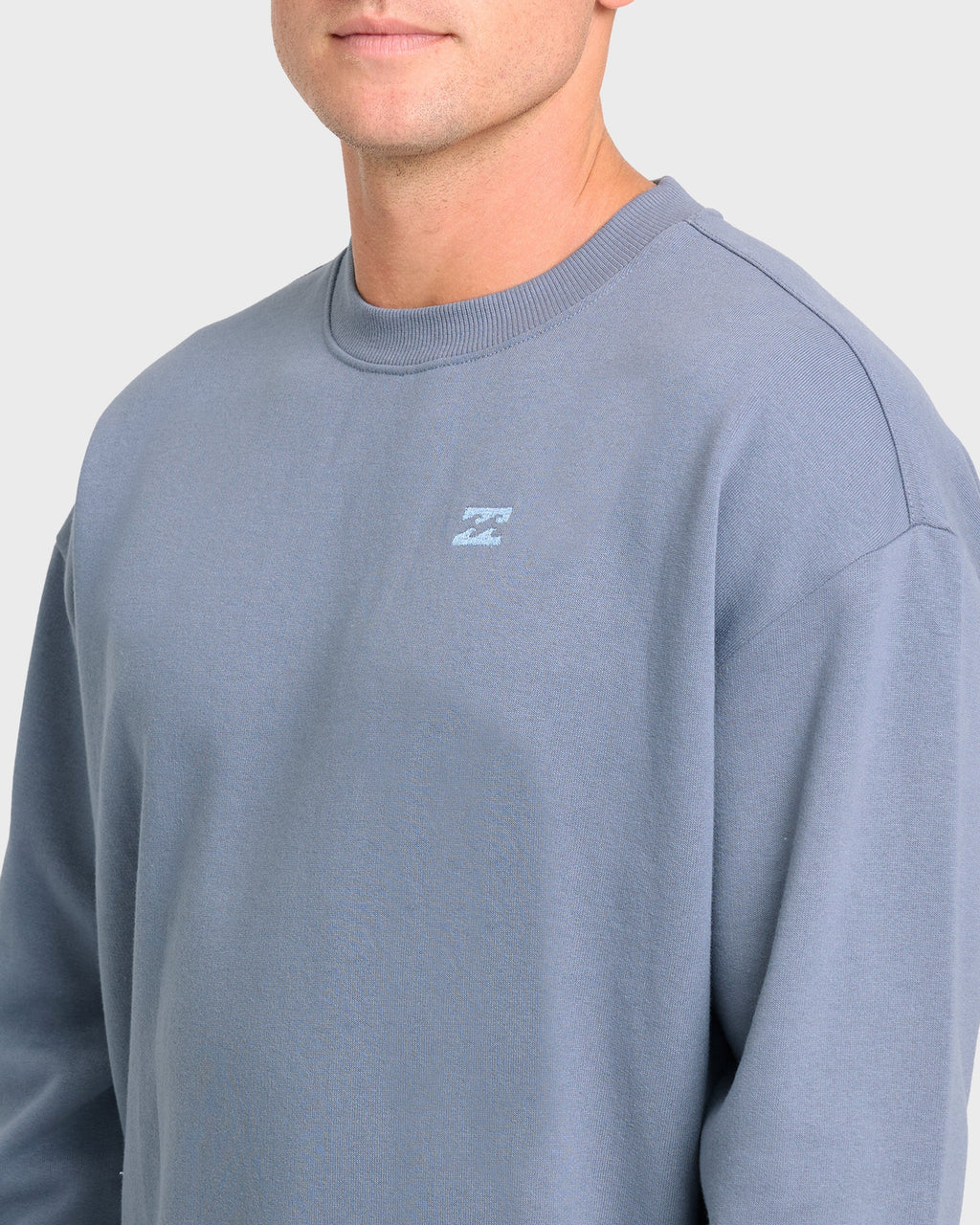 Rhodes Crewneck Sweatshirt - Denim Chambray