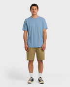 Essential Premium Wave Wash T-Shirt - Denim