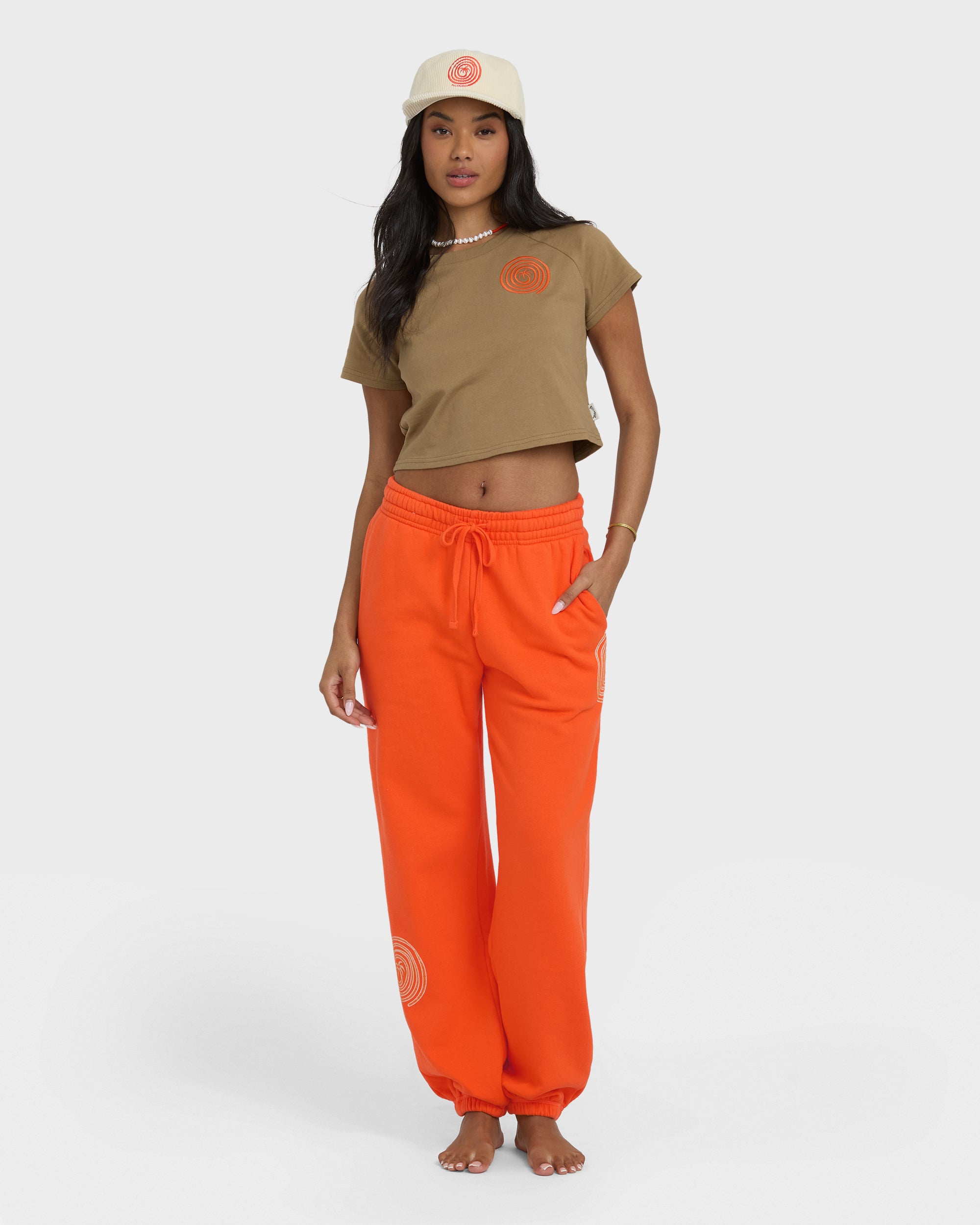 Schuyler Jogger - Twisted Orange