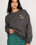 Desert Break Crewneck Sweatshirt - Off Black