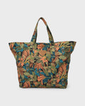 Poppins Playa Zip Top Tote - Black Multi