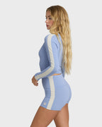 Paddle Pusher Short Surf Short Bikini Bottom - French Blue