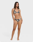 By My Side Tropic Bikini Bottom - Black White