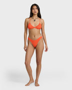 Summer Hi Hike Bikini Bottom - Hot Coral