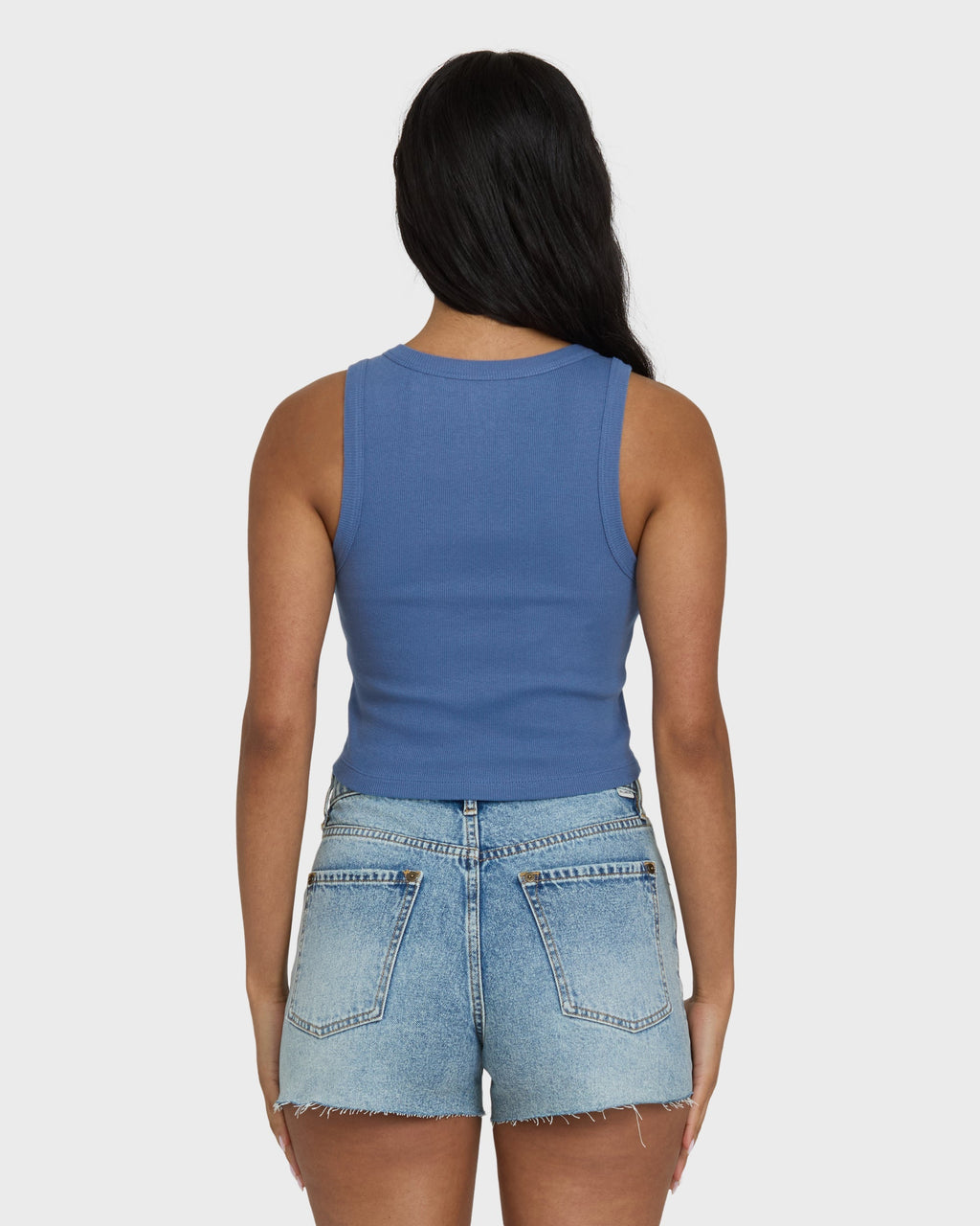 Headed To Sea Tank Top - Dutch Blue