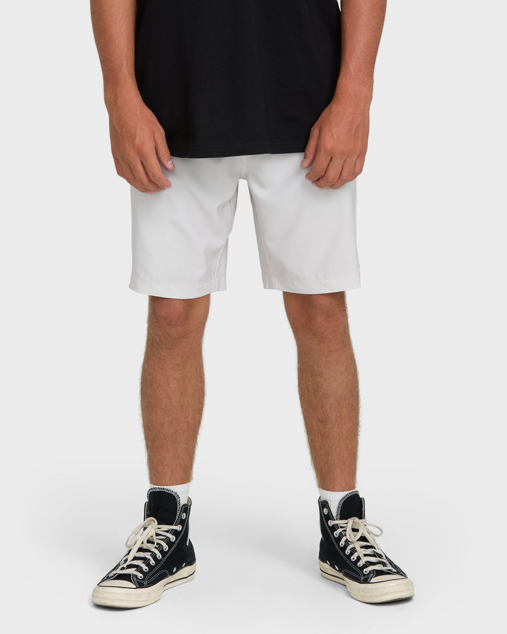 Crossfire Submersible 19 Hybrid Shorts - Fog Gray