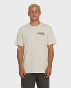 Off Duty Premium Short Sleeve Knit T-Shirt - Oatmeal