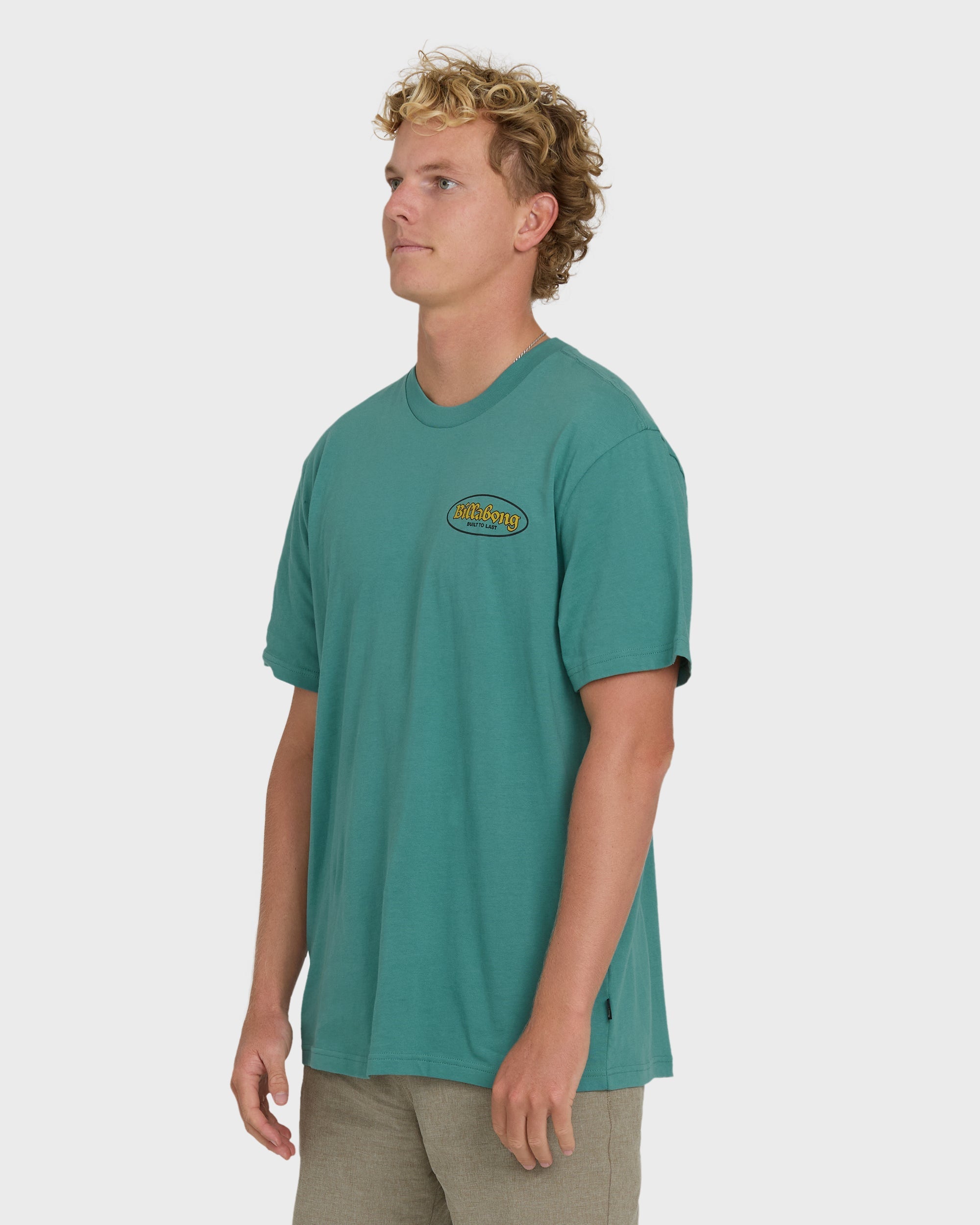 At Last Premium Short Sleeve Knit T-Shirt - Deep Sea