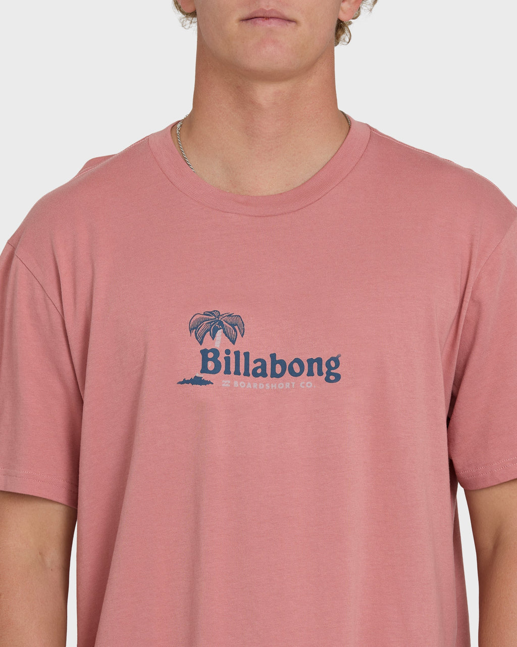 Check Out Premium Short Sleeve Knit T-Shirt - Ash Rose