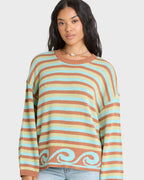 Bayside Crewneck Sweater - Sugar Almond