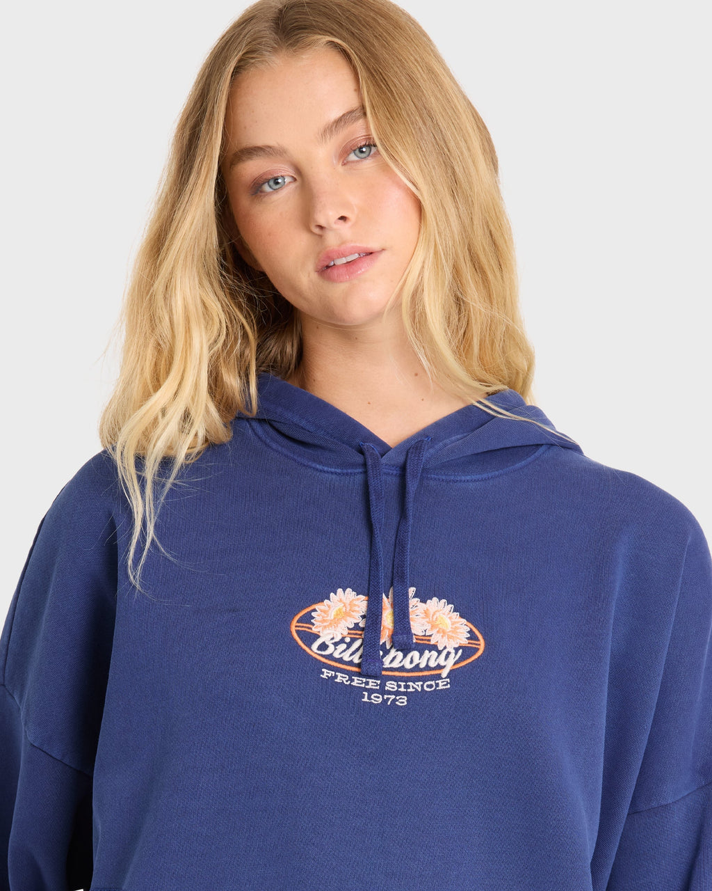 Find Paradise Palm Pullover Hoodie - True Navy